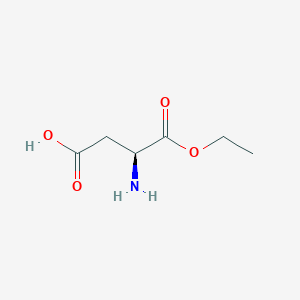 molecular formula C6H11NO4 B1595270 (S)-3-Amino-4-ethoxy-4-oxobutanoic acid CAS No. 7361-28-6