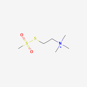 molecular formula C6H16NO2S2+ B1595272 Trimethyl-(2-methylsulfonylsulfanylethyl)azanium bromide CAS No. 210167-37-6