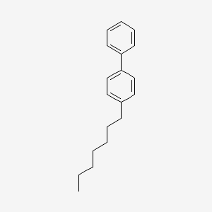 molecular formula C19H24 B1595274 4-n-Heptylbiphenyl CAS No. 59662-32-7