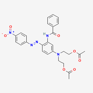 molecular formula C27H27N5O7 B1595281 Disperse red 135 CAS No. 29765-00-2