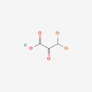 3,3-Dibromo-2-oxopropanoic acid