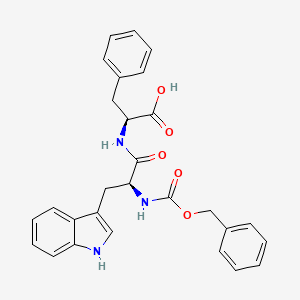 molecular formula C28H27N3O5 B1595288 Z-Trp-phe-OH CAS No. 6521-49-9