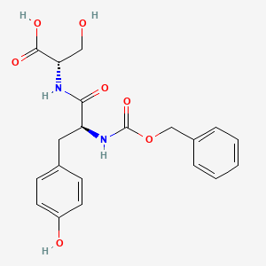 molecular formula C20H22N2O7 B1595289 Z-Tyr-Ser-OH CAS No. 20448-71-9