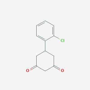 molecular formula C12H11ClO2 B1595294 5-(2-氯苯基)环己烷-1,3-二酮 CAS No. 55579-68-5