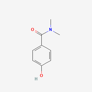 molecular formula C9H11NO2 B1595297 4-hydroxy-N,N-dimethylbenzamide CAS No. 20876-99-7