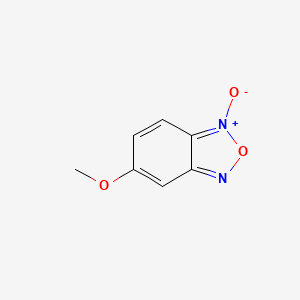 molecular formula C7H6N2O3 B1595299 5-甲氧基苯并呋喃-1-氧化物 CAS No. 7791-49-3