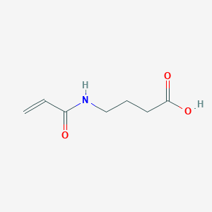 molecular formula C7H11NO3 B1595301 4-丙烯酰胺丁酸 CAS No. 53370-87-9