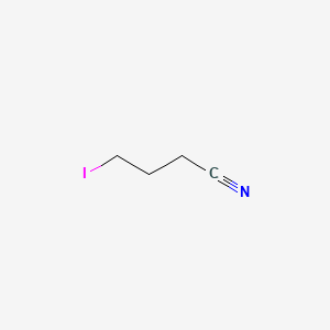 molecular formula C4H6IN B1595309 4-碘丁腈 CAS No. 6727-73-7