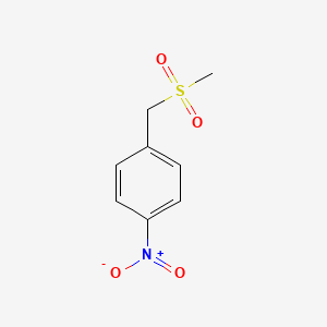 molecular formula C8H9NO4S B1595310 1-(Methanesulfonylmethyl)-4-nitrobenzene CAS No. 61081-34-3