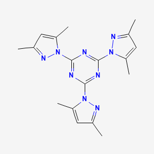 2,4,6-Tris(3,5-dimethylpyrazol-1-yl)-1,3,5-triazine