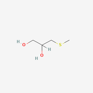 molecular formula C4H10O2S B1595328 3-(甲硫基)-1,2-丙二醇 CAS No. 22551-26-4