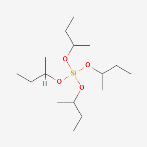 molecular formula C16H36O4Si B1595331 原硅酸四（1-甲基丙基）酯 CAS No. 5089-76-9