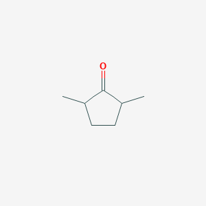 molecular formula C7H12O B1595338 2,5-Dimethylcyclopentan-1-one CAS No. 4041-09-2