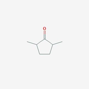 molecular formula C7H12O B1595338 2,5-Dimethylcyclopentanone CAS No. 4041-09-2