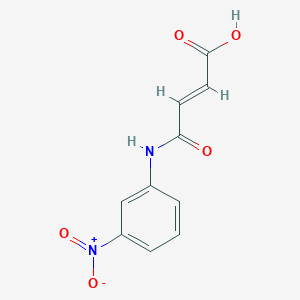 molecular formula C10H8N2O5 B1595345 4-(3-Nitroanilino)-4-oxobut-2-enoic acid CAS No. 36847-90-2