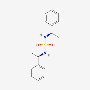 molecular formula C16H20N2O2S B1595349 (R,R)-(+)-N,N'-Bis(alpha-methylbenzyl)sulfamide CAS No. 91410-68-3