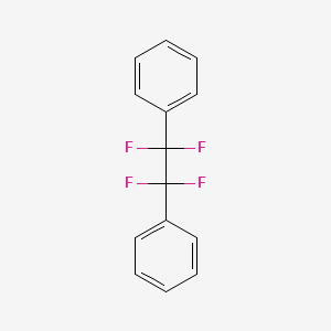 molecular formula C14H10F4 B1595351 (1,1,2,2-Tetrafluoro-2-phenylethyl)benzene CAS No. 425-32-1