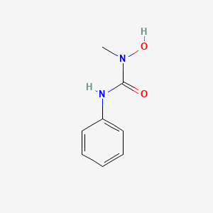 molecular formula C8H10N2O2 B1595363 1-Hydroxy-1-methyl-3-phenylurea CAS No. 26817-00-5