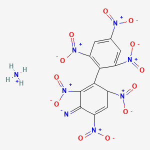 molecular formula C12H5N7O12 B1595364 Aurantia CAS No. 33012-29-2
