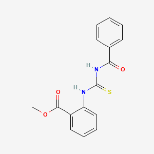 Methyl 2-(3-benzoylthioureido)benzoate