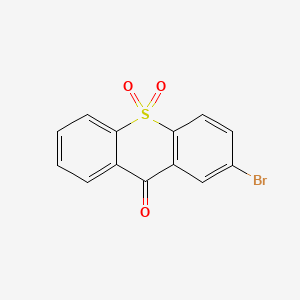 molecular formula C13H7BrO3S B1595386 2-Bromo-10,10-dioxothioxanthen-9-one CAS No. 20077-15-0