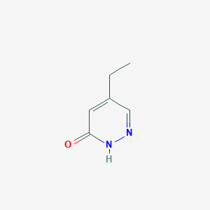 molecular formula C6H8N2O B1595389 5-Ethylpyridazin-3(2H)-one CAS No. 61404-50-0