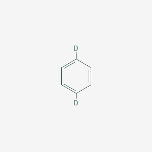 molecular formula C6H6 B159539 1,4-Dideuteriobenzene CAS No. 1684-46-4