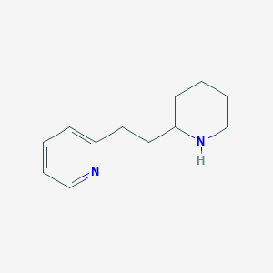 molecular formula C12H18N2 B1595409 2-(2-Piperidin-2-ylethyl)pyridine CAS No. 6312-04-5