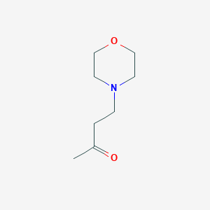 molecular formula C8H15NO2 B1595410 4-Morpholin-4-ylbutan-2-one CAS No. 6050-58-4