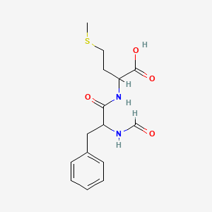 molecular formula C15H20N2O4S B1595415 FOR-PHE-MET-OH CAS No. 60461-13-4
