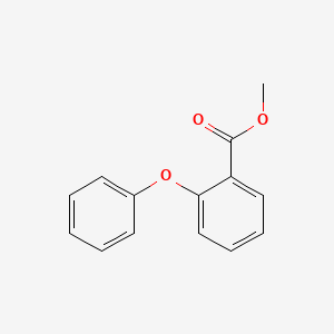 molecular formula C14H12O3 B1595421 苯甲酸-2-苯氧甲酯 CAS No. 21905-56-6