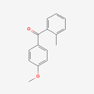 molecular formula C15H14O2 B1595422 4-Methoxy-2'-methylbenzophenone CAS No. 41204-59-5