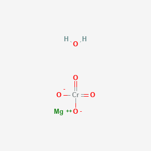 molecular formula CrH2MgO5 B1595428 铬酸镁水合物 CAS No. 23371-94-0