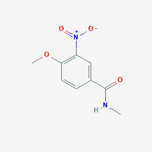 molecular formula C9H10N2O4 B1595439 4-methoxy-N-methyl-3-nitrobenzamide CAS No. 333350-60-0