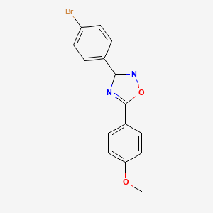 3-(4-Bromophenyl)-5-(4-methoxyphenyl)-1,2,4-oxadiazole