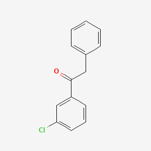 molecular formula C14H11ClO B1595444 1-(3-Chlorophenyl)-2-phenylethanone CAS No. 62482-45-5