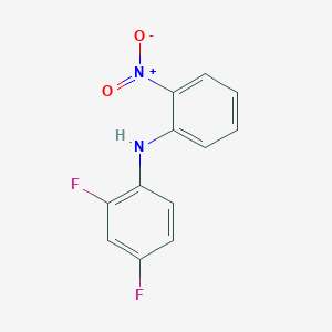 molecular formula C12H8F2N2O2 B1595450 2,4-二氟-N-(2-硝基苯基)苯胺 CAS No. 500302-20-5