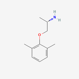 molecular formula C11H17NO B1595458 (S)-1-(2,6-二甲基苯氧基)丙烷-2-胺 CAS No. 94991-72-7