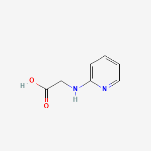molecular formula C7H8N2O2 B1595460 2-(吡啶-2-基氨基)乙酸 CAS No. 52946-88-0