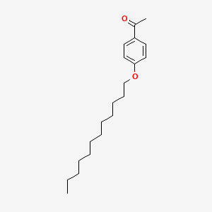 molecular formula C20H32O2 B1595464 苯乙酮，4'-(十二烷氧基)- CAS No. 2175-80-6