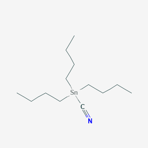 molecular formula C13H27NSn B1595466 三丁基锡腈 CAS No. 2179-92-2