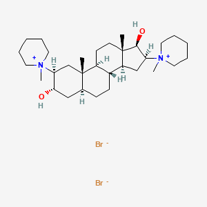 B1595467 O3-deacetyl rocuronium bromide CAS No. 15500-65-9