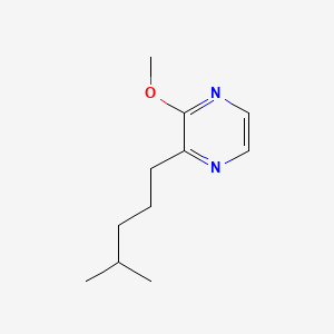 2-Methoxy-3-(4-methylpentyl)pyrazine