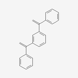 molecular formula C22H18 B1595494 1,3-bis(1-phenylvinyl)benzene CAS No. 34241-86-6