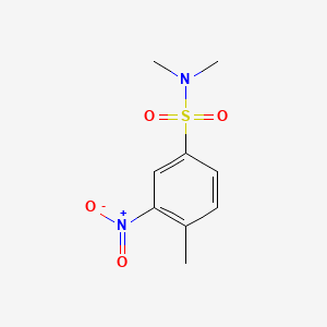 Benzenesulfonamide, N,N,4-trimethyl-3-nitro-