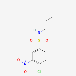 N-Butyl-4-chloro-3-nitrobenzenesulphonamide