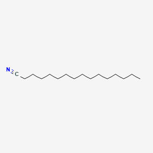 molecular formula C16H31N B1595508 Hexadecanenitrile CAS No. 629-79-8