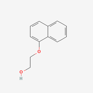 molecular formula C12H12O2 B1595510 Ethanol, 2-(1-naphthalenyloxy)- CAS No. 711-82-0
