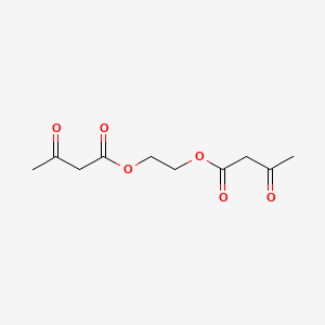 molecular formula C10H14O6 B1595524 Ethylene glycol diacetoacetate CAS No. 5459-04-1