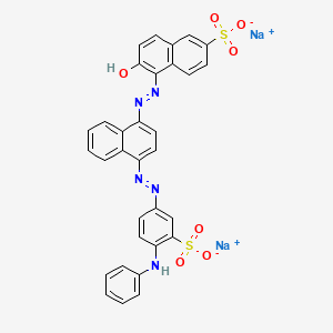 molecular formula C32H21N5Na2O7S2 B1595528 Acid black 26 CAS No. 6262-07-3